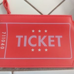 Red Ipsy Movie Ticket Bag